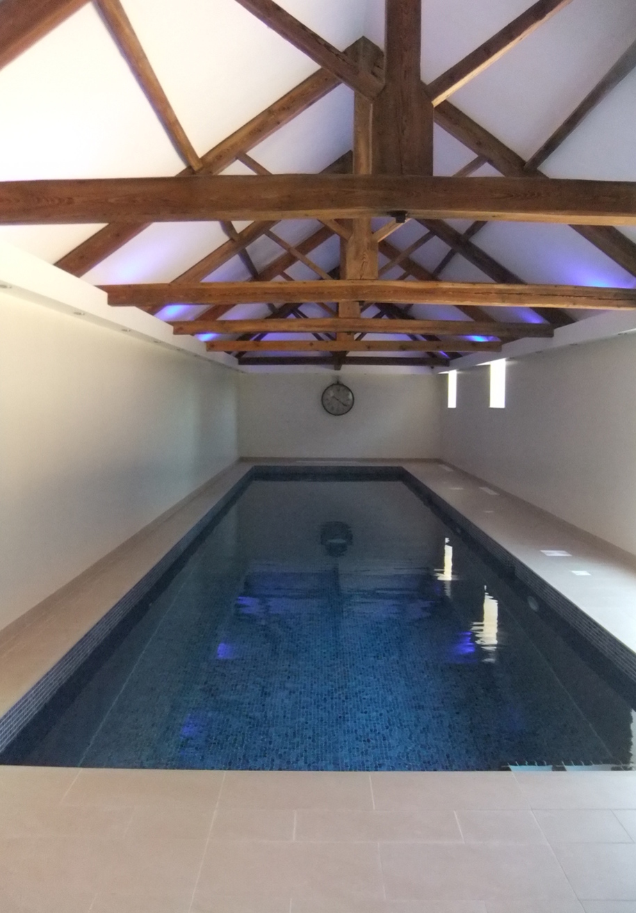Finished barn conversion - swimming pool