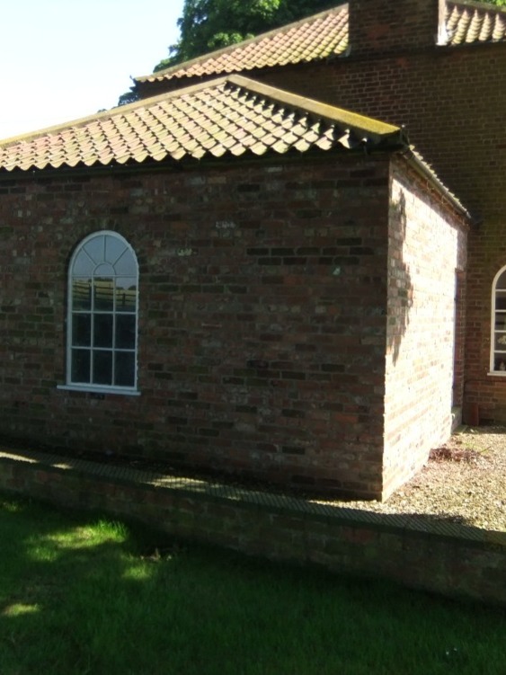 Garage extension with feature window